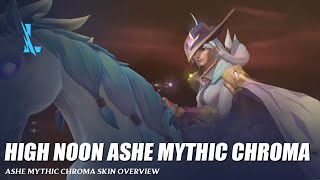 High Noon Ashe Mythic Chroma  Wild Rift [upl. by Tudor]