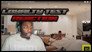 Will His Girlfriend CHEAT While At Work JTV Loyalty Test REACTION [upl. by Kalman]