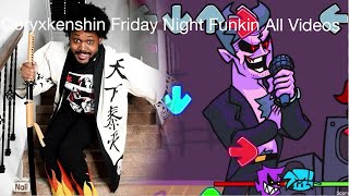 Coryxkenshin Friday night funkin all videos [upl. by Assenat]