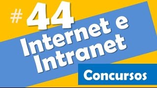 Internet e intranet concursos  44  Informática [upl. by Llenyl]