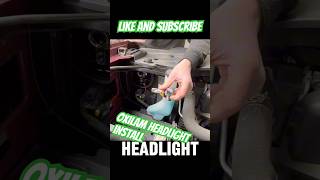 Upgrading My Headlights to Oxilam LEDs oxilam silverado fyp trending automotive [upl. by Diandre]