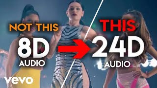 Jessie J Ariana Grande Nicki Minaj  Bang Bang 24D Audio  Not 8D16D🎧 [upl. by Calan12]