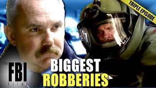 Big FBI Robbery Cases Part 3  TRIPLE EPISODE  The FBI Files [upl. by Cibis]