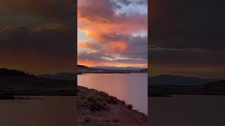 Fishing At Beautiful 11 Mile Reservoir In Lake George Colorado Night Amazing fishing shorts [upl. by Topliffe416]