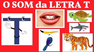 Som da letra T  método fônico  TA TE TI TO TU [upl. by Perry]