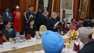 President Mukherjee hosts Banquet in honour of King Jigme Khesar Namgyel Wangchuck of Bhutan [upl. by Lisandra]