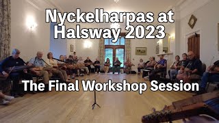 The Final Nyckelharpa Workshop Session at Halsway Manor 2024 [upl. by Eladnor]