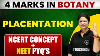 Placentation in Plants  Types of Placentation  NCERT Based Concept in NEET 2023 4 Marks in Botany [upl. by Brouwer774]