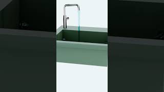 Fluid Simulation in Blender fluidsimulation fluidsim blender blenderbeginner [upl. by Nauqal]