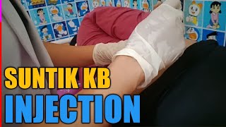 SUNTIK KB INJECTION NEW 1amp3 BULAN Di BIDAN [upl. by Zechariah]