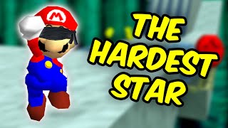 The Story of Blindfolded Mario 64s Hardest Speedrun Star [upl. by Hattie]