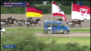 Deutsches Traber Derby Vorlauf 3 2024  Nortolanda amp Michael F Rothengatter 1132 1900m [upl. by Polard]