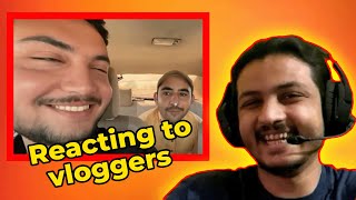 REACTING TO VLOGGERS 💀  MUNEEB KI MEMES  REACTION [upl. by Sezen440]