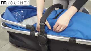 Mothercare JOURNEY Pushchair Demonstration  Instruction Manual [upl. by Bellanca]