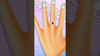 Asmr nail art acrylics shorts animation fashion [upl. by Aniuqahs598]