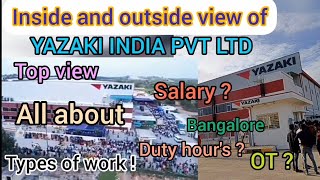 all about YAZAKI INDIA PVT LTD  Bangalore [upl. by Introk222]