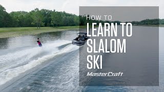 HOW TO LEARN TO SLALOM SKI [upl. by Solrak927]