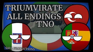 TNO Triumvirate  All Endings [upl. by Laresa]