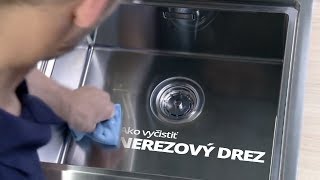 Nerezový drez čistenie  Blanco drezy [upl. by Fleurette]