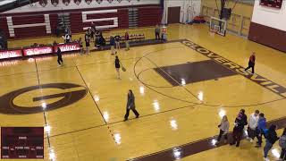 Gloversville High School vs Glens Falls High School Womens Varsity Basketball [upl. by Tandy]