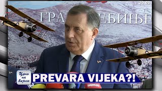 CRNO NA BIJELO Dodikov aerodorm u Trebinju najveća prevara od nastanka RS Od nasipa nema ništa [upl. by Schultz]