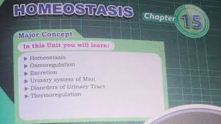 XII Biology chap1 Homeostasispart3 Osmoregulation in Fresh water vs Marine water fishes mdcattest [upl. by Assilat]