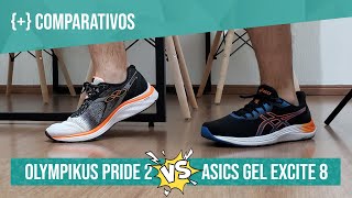 ASICS GEL EXCITE 8 vs OLYMPIKUS PRIDE 2 [upl. by Adaven]