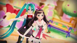 【MMD】Kizuna AI amp Miku ——Otsukimi Recital  オツキミリサイタル [upl. by Hooker524]