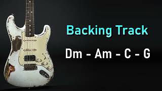 Rock Pop Backing Track D Dorian  C Major  110 BPM  Guitar Backing Track [upl. by Nuzzi]