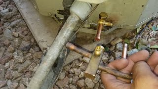 Replacing Service Valve King Valve HVAC Repair [upl. by Raasch]