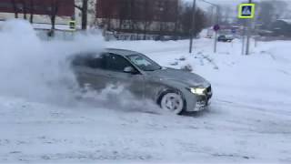 BMW 320i xDrive F30 Parking Drift [upl. by Gilmour63]