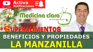 Manzanilla beneficios y propiedades de las infusiones de manzanilla  Medicina Clara [upl. by Kellene]