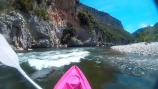 Two day canoe trip down the Ardeche river in France  Great fun [upl. by Larred]