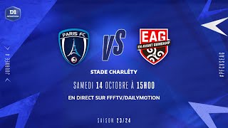 J4  Paris FC  EA GUINGAMP 20 le résumé  D1 Arkema  FFF 20232024 [upl. by Erait]