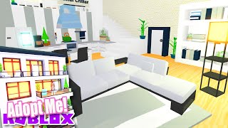 SLEEK amp MODERN Apartment SPEED BUILD ADOPT ME Roblox Home UPDATE [upl. by Ahsaei264]