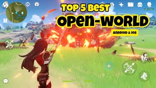 Top 5 best open world mobile games 2024  Top 5 best open world game android [upl. by Junie]