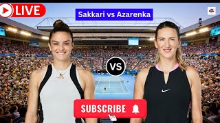 Maria Sakkari vs Victoria Azarenka  WTA Rome 2024  18Finals  Womens Tennis Live Stream Tennis [upl. by Dnumde]