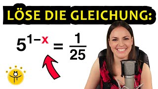 Löse die Gleichung OHNE Taschenrechner – Exponentialgleichungen [upl. by Emmalyn]