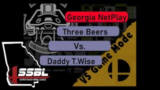 Threee Beers Vs Daddy TWise  Winners Round 3  Georgia NetPlay Series VII [upl. by Elocin]