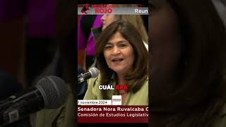 Senadora de Morena le dice sus VERDADES a FelipeCalderón [upl. by Ardnikat809]