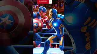 Ironman vs Captain america Fight Later ironmans daughter takes revenge😱 marvel avengers shorts [upl. by Nnyleak]