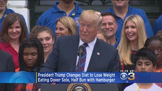 Trump Changes Diet To Lose Weight [upl. by Latsyrc67]