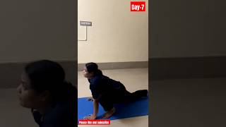 Day7 l suryanamaskar l Yoga Challenge 30 Days to a Fitter Healthier Me yogamonth yogamatters [upl. by Eeliram]