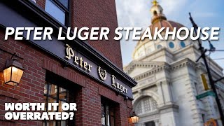 What Its Really Like to Eat at Peter Luger Steakhouse in Brooklyn New York [upl. by Junette]