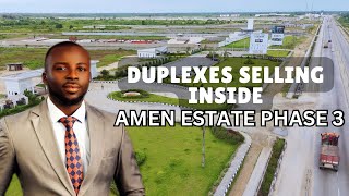 4 BEDROOM DUPLEXES FOR SALE INSIDE AMEN ESTATE PHASE 3  BUILT TO TASTE FINISHED BY YOU [upl. by Aniraz]