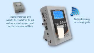 Ultrasonic Milk Analyzer Master Eco [upl. by Noby]