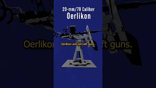 20mm Oerlikon Antiaircraft Gun [upl. by Gorski180]