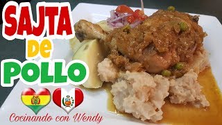 Receta Sajta De Pollo Receta Tradicional Boliviana Deliciosa Y Facilita [upl. by Eednak]