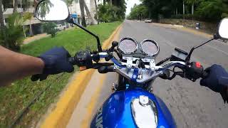 Suzuki EN125 2A con GoPro Hero 9 [upl. by Ailev]