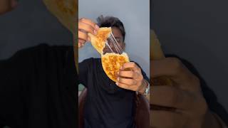 Trying frozen cheese paratha 🤤  link in homepage  Janibhaivlogs trending shorts [upl. by Brendis]